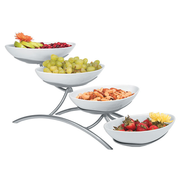 CalMil 4 Bowl Display Stand Wayfair